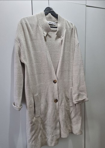 Zara Zara Knit Uzun Hırka Oversize