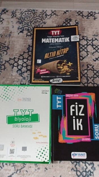 Tyt matematik, fizik, biyoloji soru bankası 