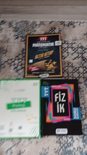 Diğer Tyt matematik, fizik, biyoloji soru bankası