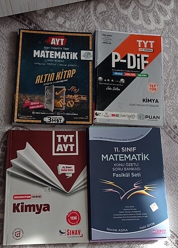 Yks test kitabı tyt ayt