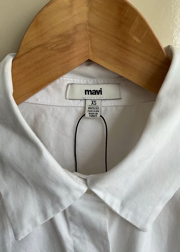 xs Beden Oversize Beyaz Gömlek
