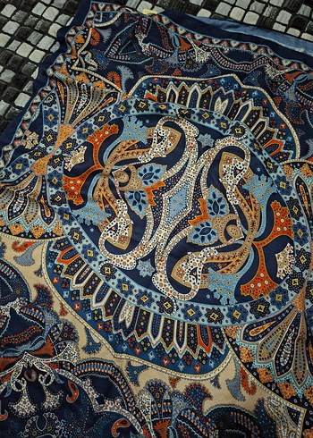 Çok Renkli Bohem Kadın Şal - Görsel 7