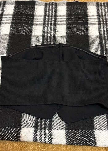 Düğmeli Siyah Kadın Yelek - Görsel 2