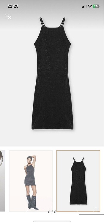 l Beden gri Renk pull bear elbise
