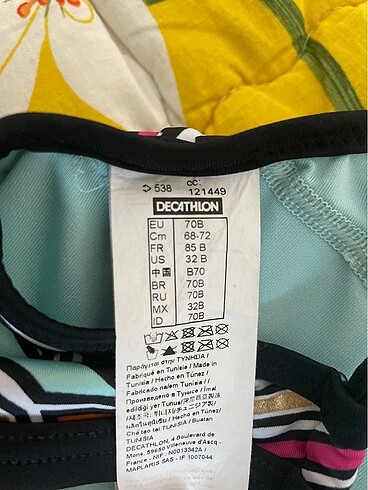 s Beden Bikini üstü