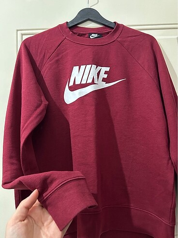 s Beden bordo Renk Nike sweatshirt