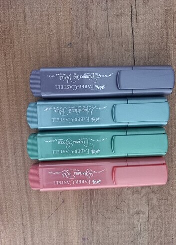  Faber Castell simli fosforlu kalem