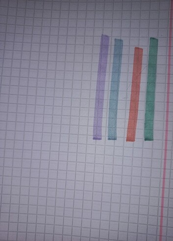  Beden Faber Castell simli fosforlu kalem