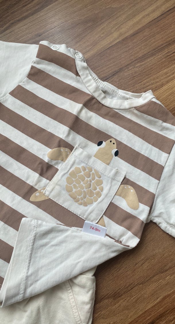 Bebek Erkek Kısa Kollu Pamuklu 2'li Takımlar - Görsel 3