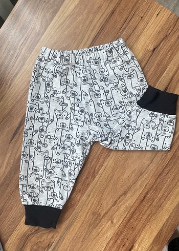 Renkli Erkek Çocuk Rahat Kesim Triko Pantolon - Görsel 6