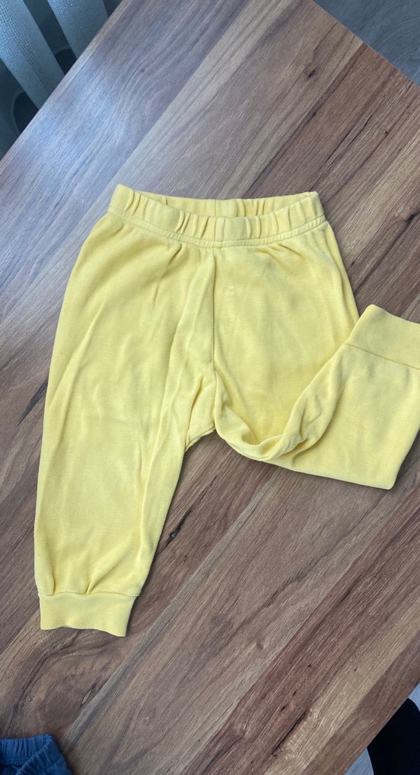 Renkli Erkek Çocuk Rahat Kesim Triko Pantolon - Görsel 5