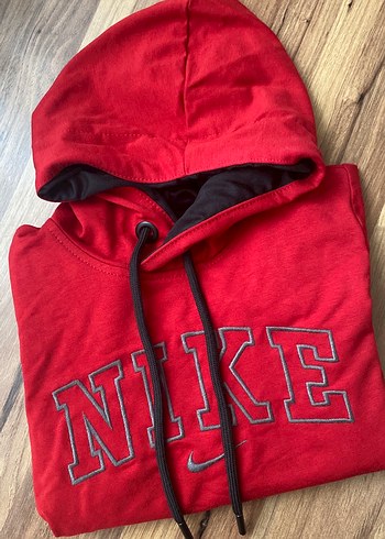 Kırmızı Kapüşonlu Kız-Erkek Çocuk Sweatshirt - Görsel 5