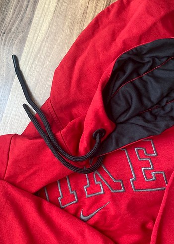 Kırmızı Kapüşonlu Kız-Erkek Çocuk Sweatshirt - Görsel 4