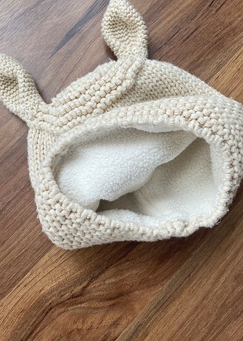 Nakışlı Çocuk Örgü Bere - Görsel 2