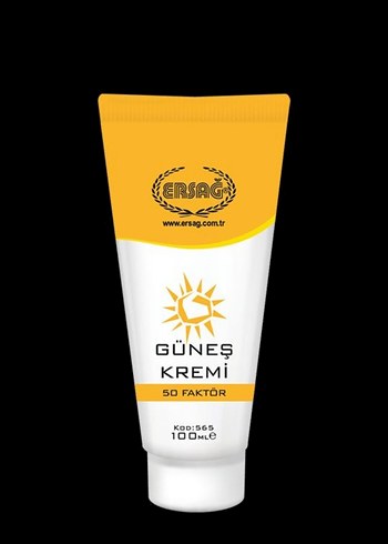Ersağ Güneş Kremi 50 Faktör 100 ml