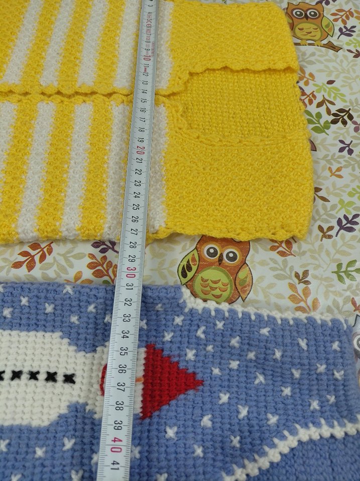 Nakışlı Renkli Kız Erkek Çocuk Örgü Yelek - Görsel 5