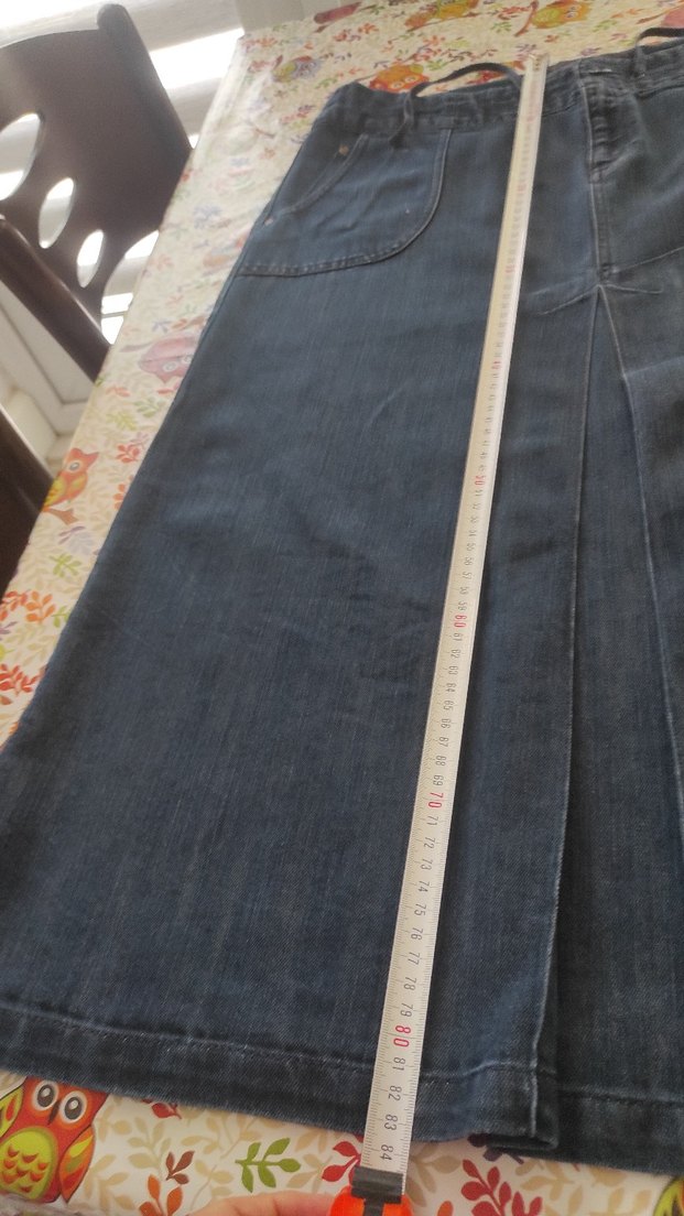 Mavi Kot Etek - Görsel 3