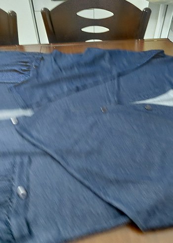 Düğmeli Uzun kap - Görsel 5