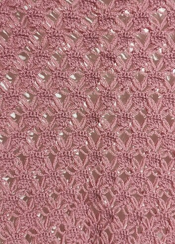 Elişi örgü şal - Görsel 5