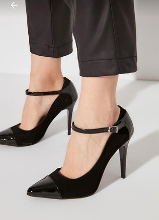 Trendyol & Milla Süet rügan stiletto