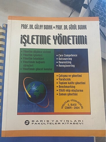 İşletme yönetimi barış yayınları fakülteler kitabevi