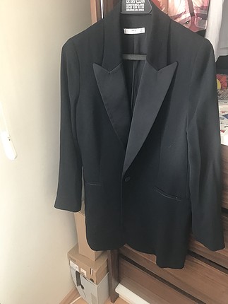  Mango blazer ceket uzun çok şık 