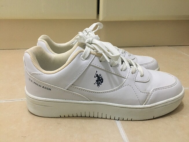 U.S. Polo Assn. Beyaz Ayakkabı