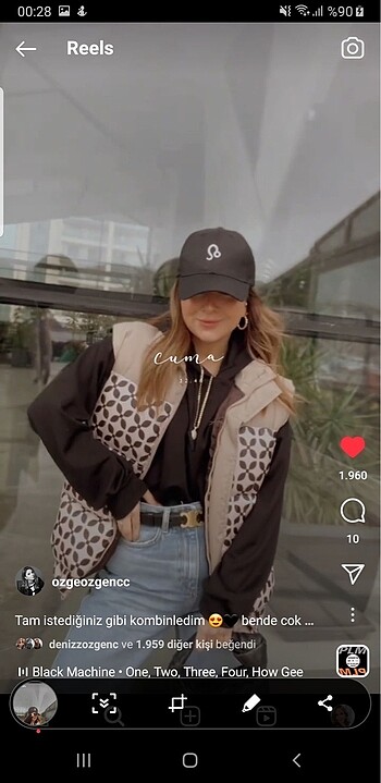 Ozge Ozgenc Yelek Mont