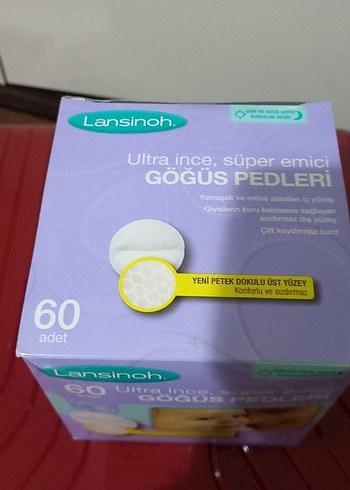 Lansinoh Ultra İnce Göğüs Pedi 60+60  Adet - Görsel 5