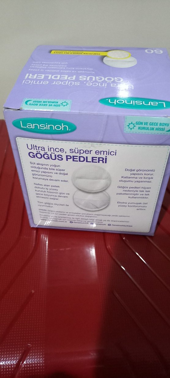 Lansinoh Ultra İnce Göğüs Pedi 60+60  Adet - Görsel 4