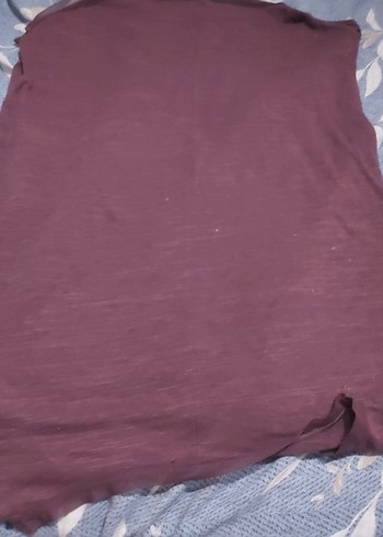 38 Beden Bordo Uzun Kollu Salaş Kadın bluz
