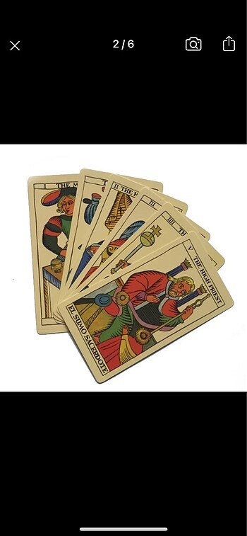 22 Adet Tarot Kartı