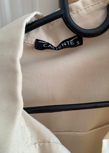 Bej Kadın Uzun Kollu Gömlek - Görsel 2