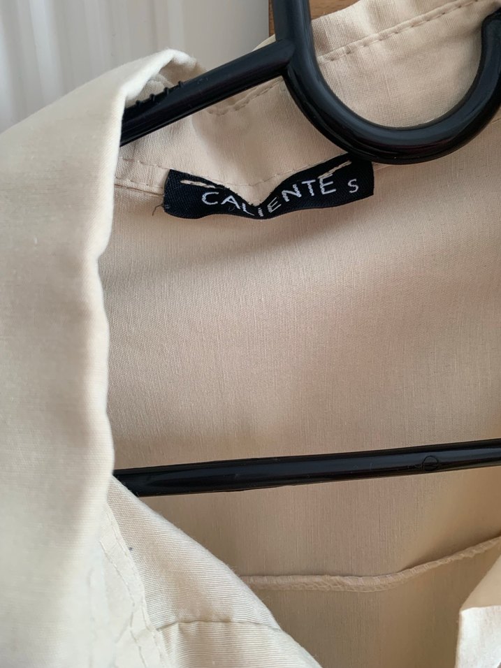 Bej Kadın Uzun Kollu Gömlek - Görsel 2