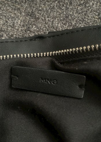 Siyah Deri Tokalı Kadın El Çantası - Görsel 4