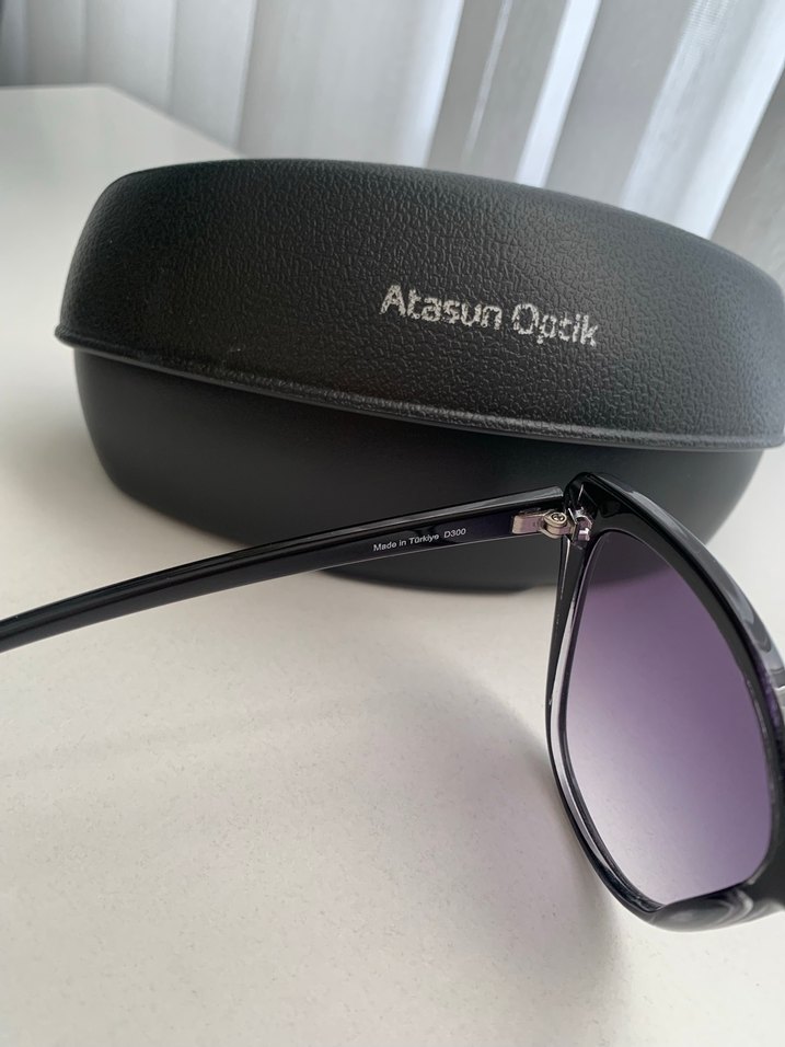 Atasun Optik Siyah Transparan Kadın Güneş Gözlüğü - Görsel 3