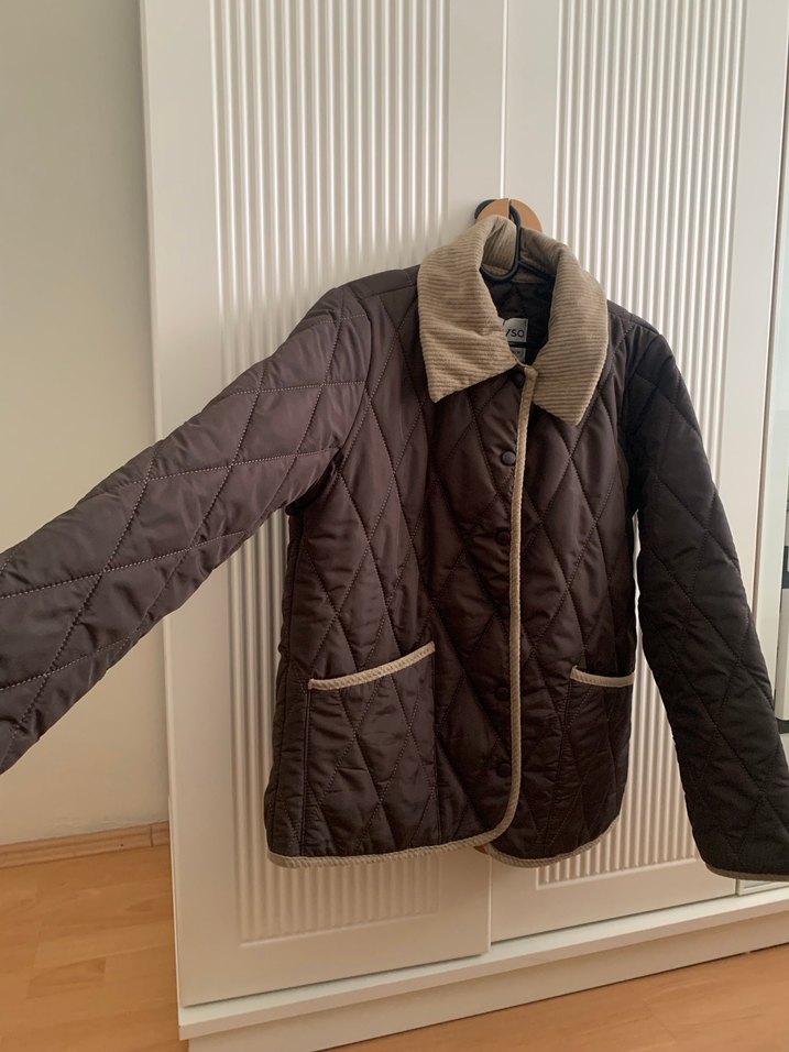 Kahverengi Kadın Mont / Ceket - Görsel 2