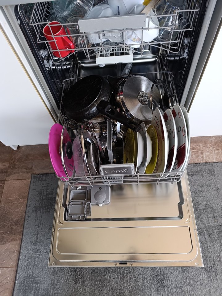 Arçelik Siyah Bulaşık Makinesi - Görsel 4