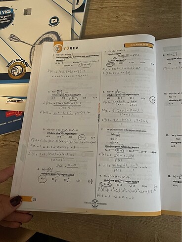  Beden Renk Orijinal ayt matematik türev