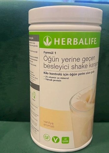 Herbalife Besleyici Shake Karışımı Vanilya Aromalı - Görsel 2