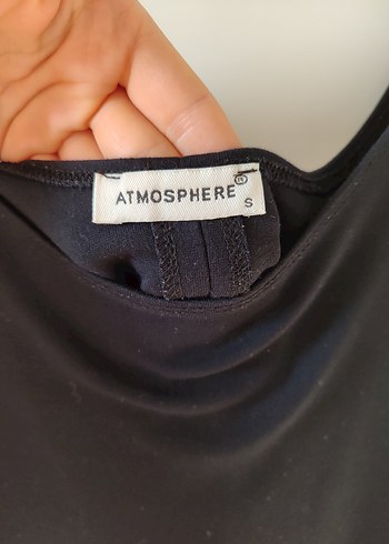 Atmosphere Siyah Kolsuz Midi Kadın Elbise