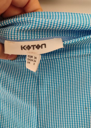 Koton Mavi Mini Şort