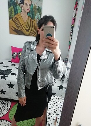Şık hologram ceket