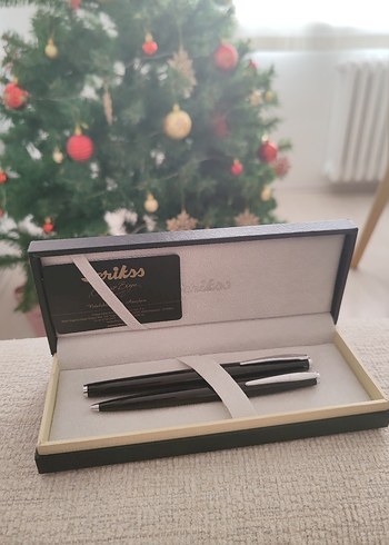 Siyah Kalem Seti - Tükenmez ve Dolma Kalem