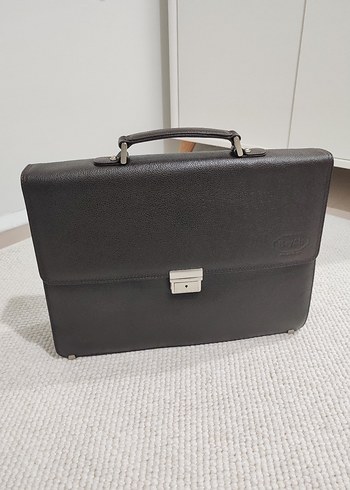 Klasik Tasarımlı Kahverengi Erkek Evrak Çantası - Görsel 2