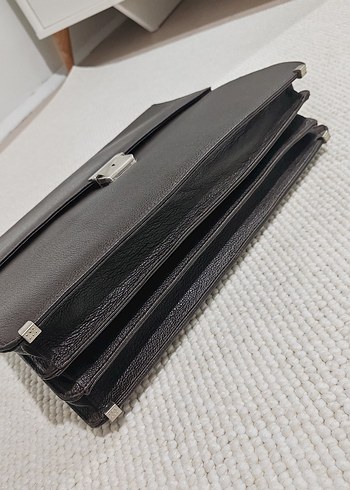 Klasik Tasarımlı Kahverengi Erkek Evrak Çantası - Görsel 6