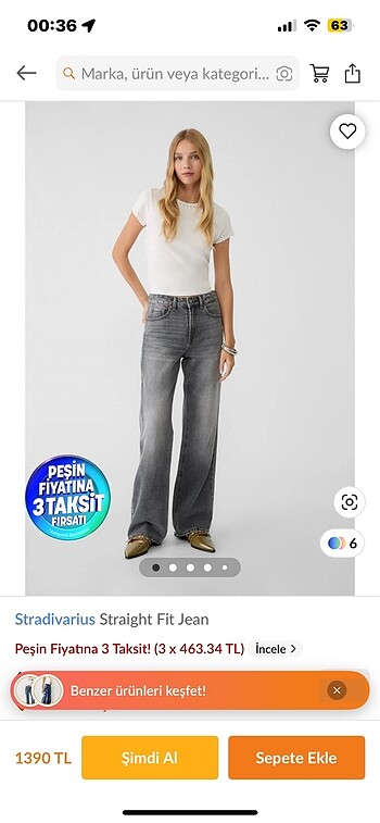 STRADIVARIUS D92 JEAN