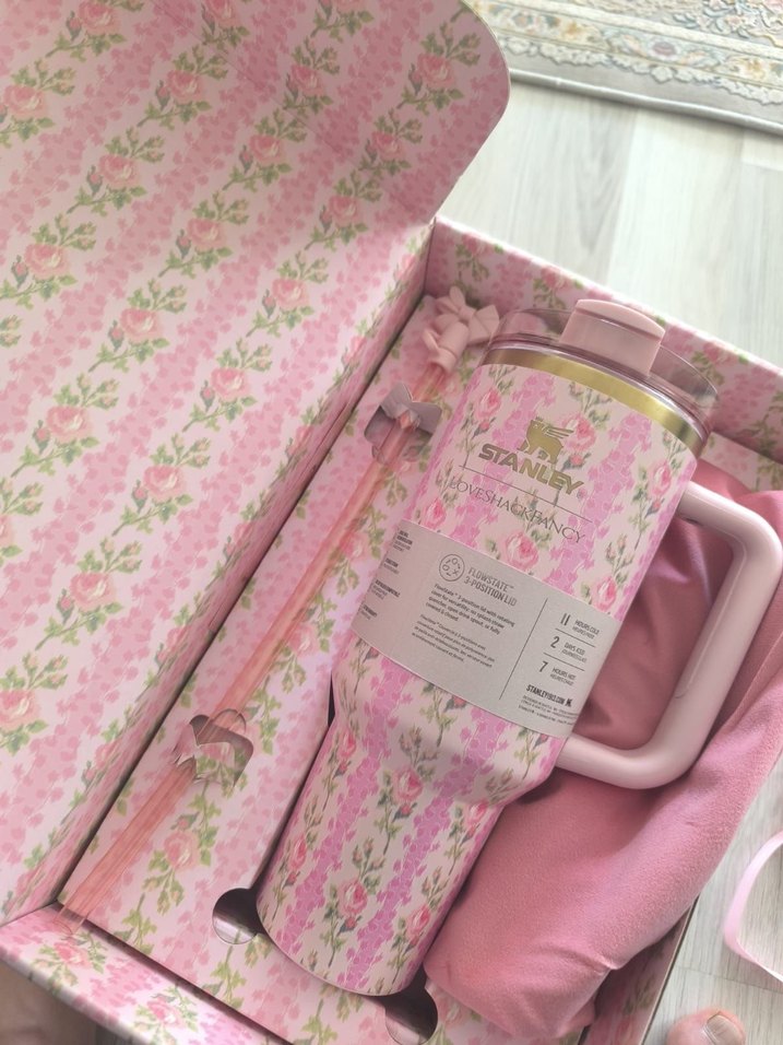 STANLEY | ÇİÇEKLİ İTHAL TERMOS| 1.18L - Görsel 3