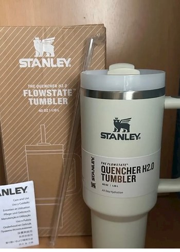 Stanley |Krem Renkli| Pipetli Termos|1.18L