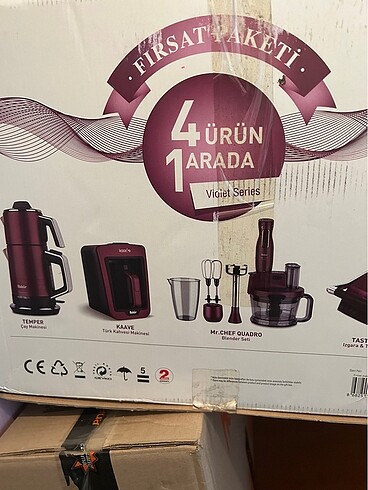 Fakir Fakir Hausgeräte Violet Series 4?ü 1 Arada